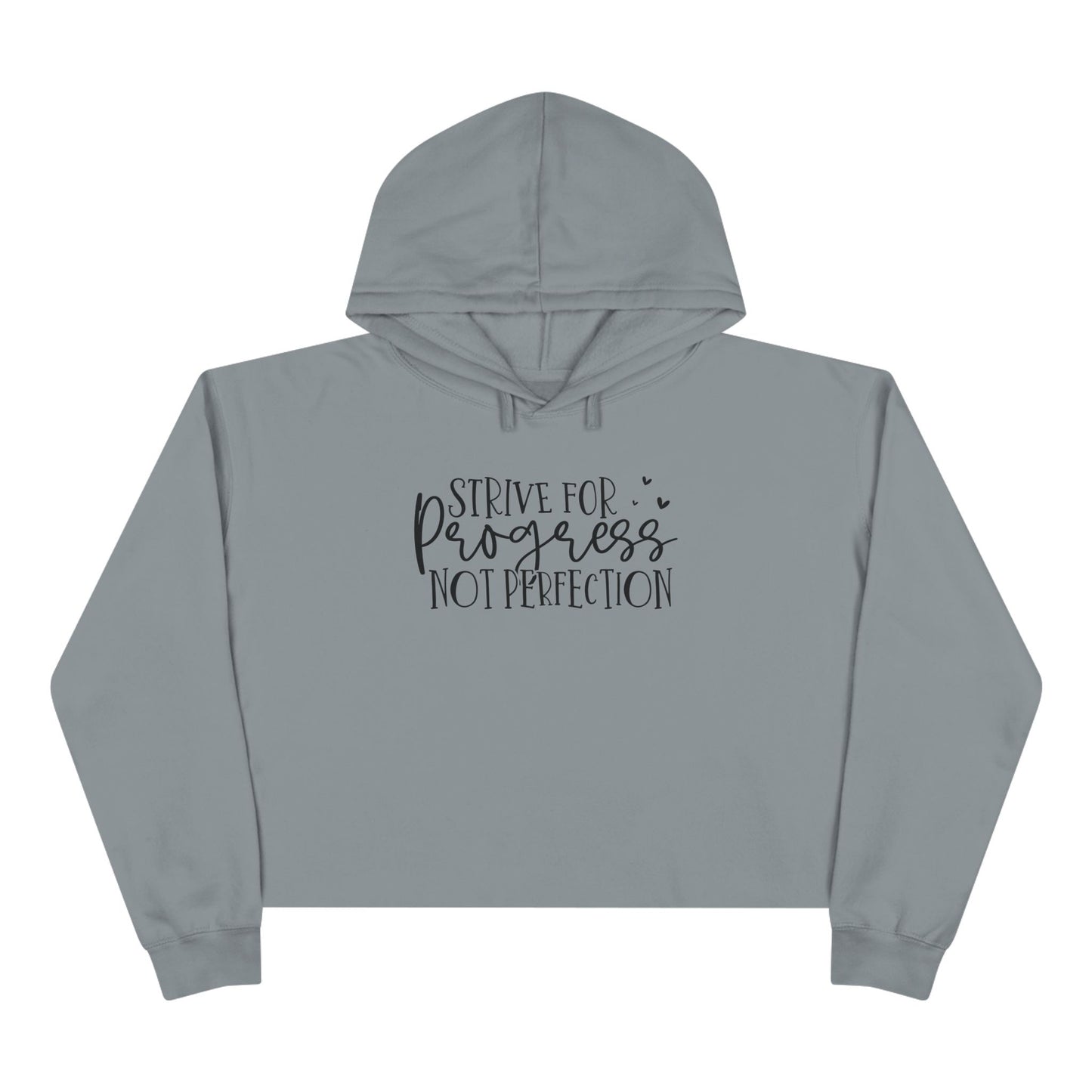 progress Crop Hoodie