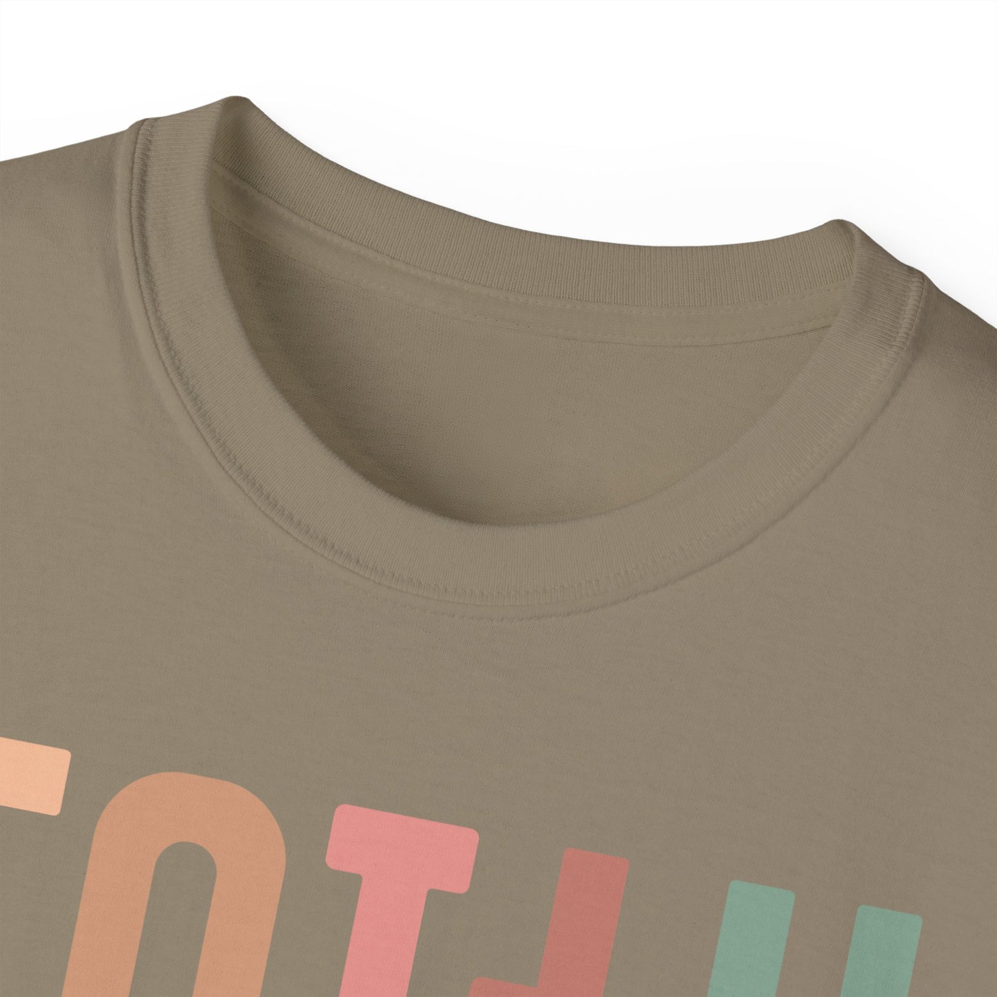 Faith Over Fear Ultra Cotton Tee, Inspirational Shirt, Everyday Wear, Gift for Believers, Faith-Based Apparel
