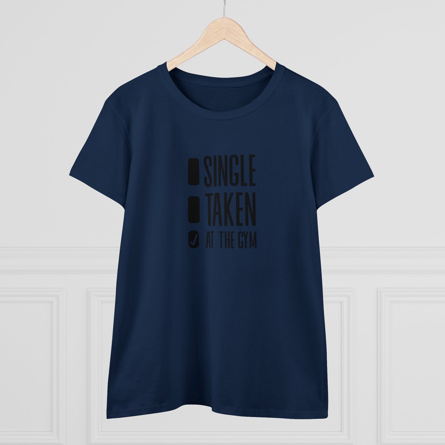 Women's at the gym Midweight Cotton Tee