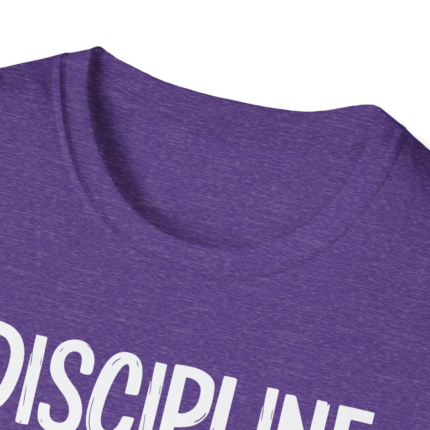 Motivational Unisex T-Shirt - Discipline Over Motivation, Inspirational Tee, Gift for Gym Lovers, Casual Wear, Everyday Fashion