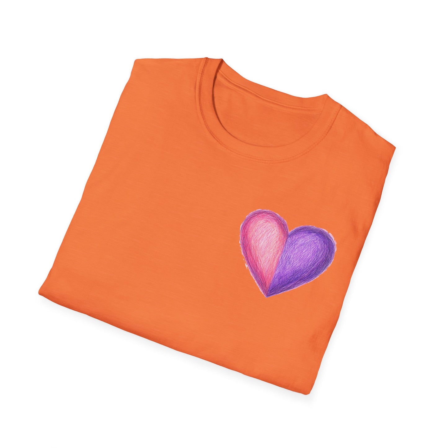 Colorful Heart Cross T-Shirt | Positive Vibes Tee | Faith-Based Apparel | Graphic Tee | Gift for Friends & Family