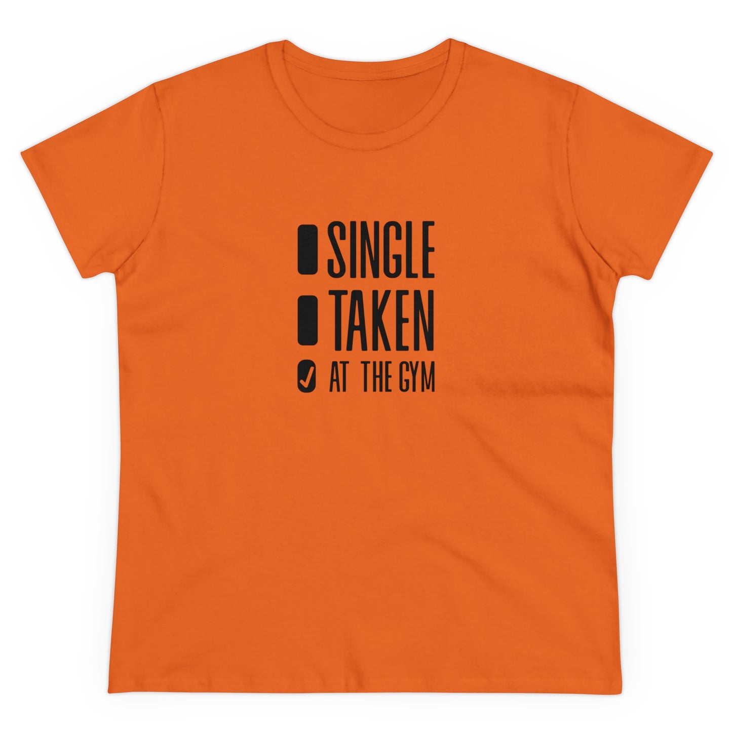 Women's at the gym Midweight Cotton Tee