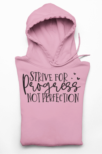 progress Crop Hoodie