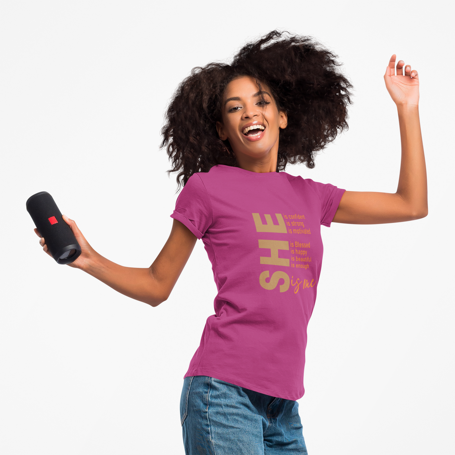 Empowering She is Me Softstyle T-Shirt