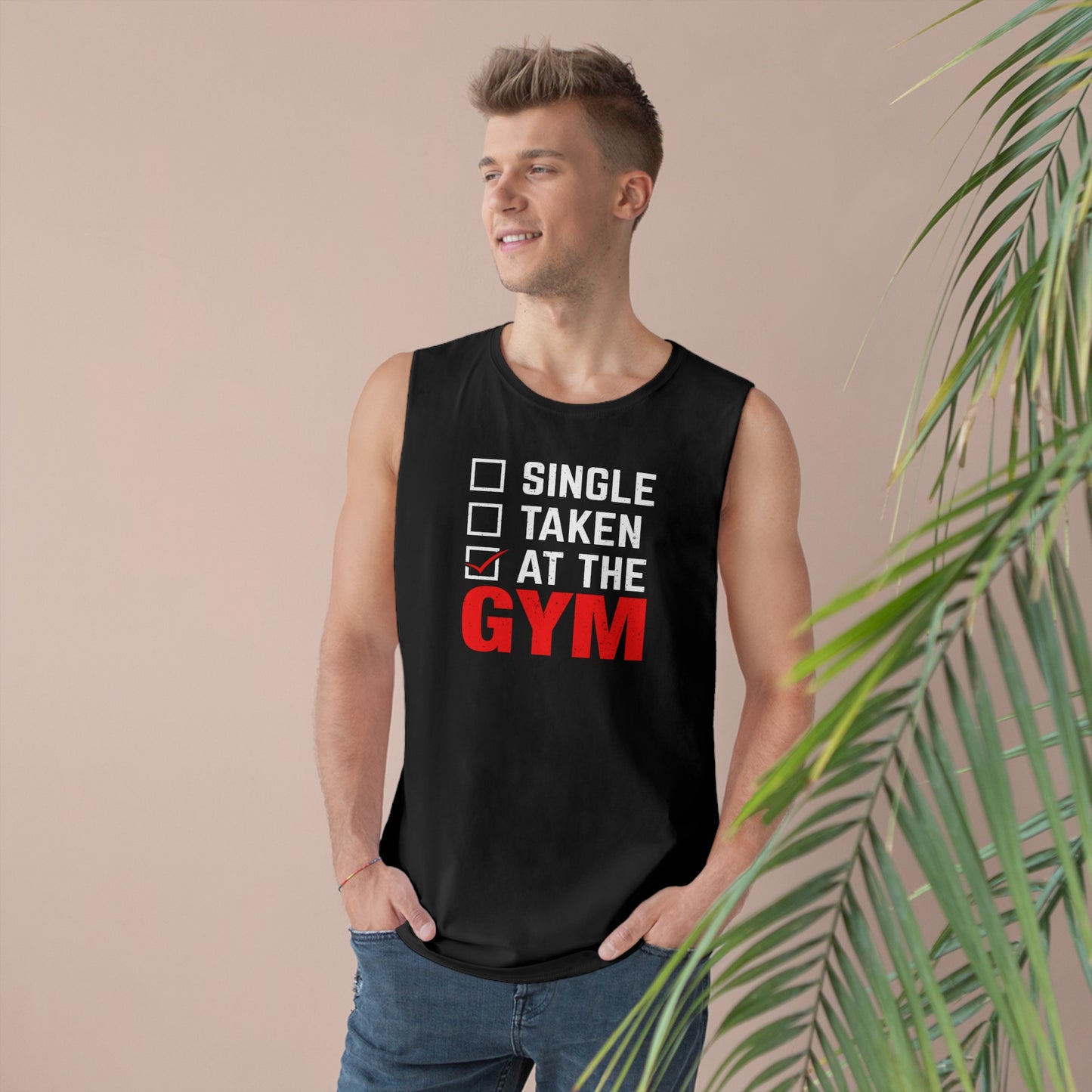 at the gym Tank