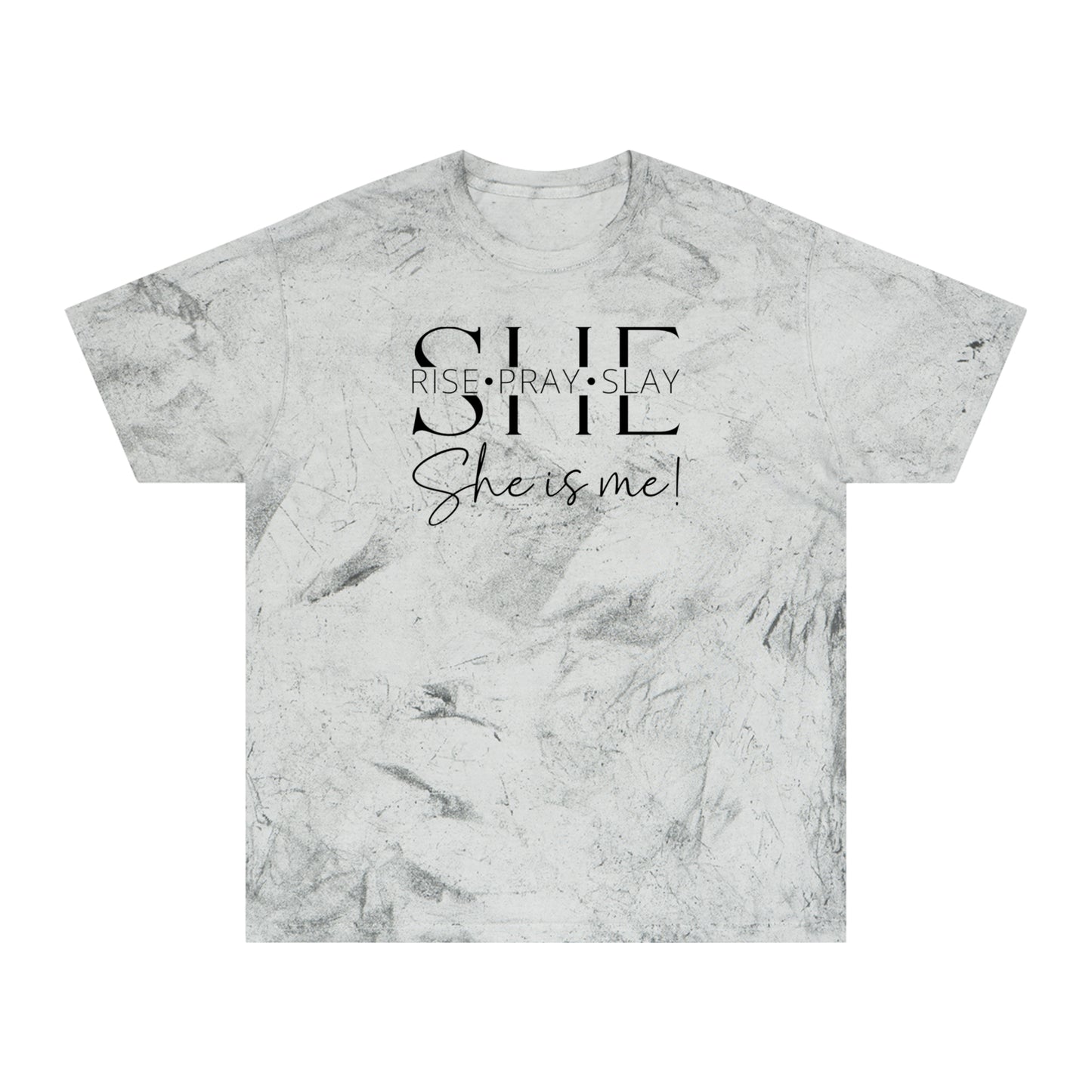 she rise pray slay Color Blast T-Shirt