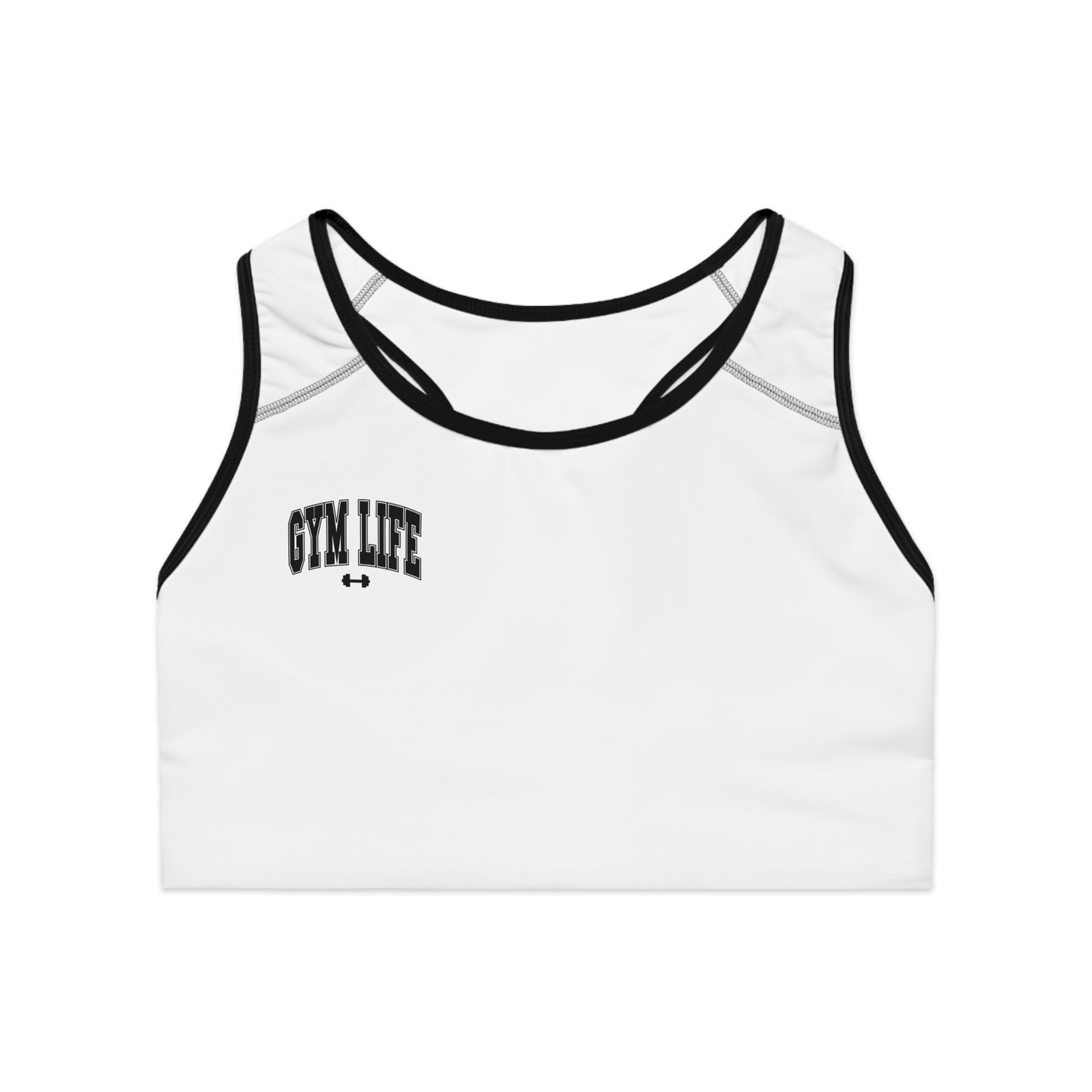 Gym Life Sports Bra - Comfortable Activewear for Fitness Enthusiasts