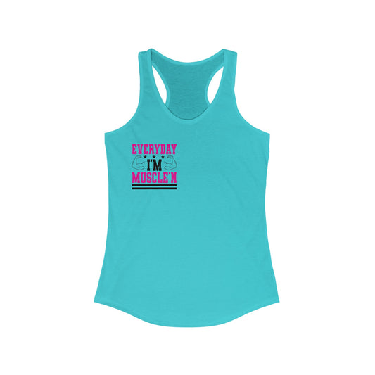 Women's muscle'n Racerback Tank