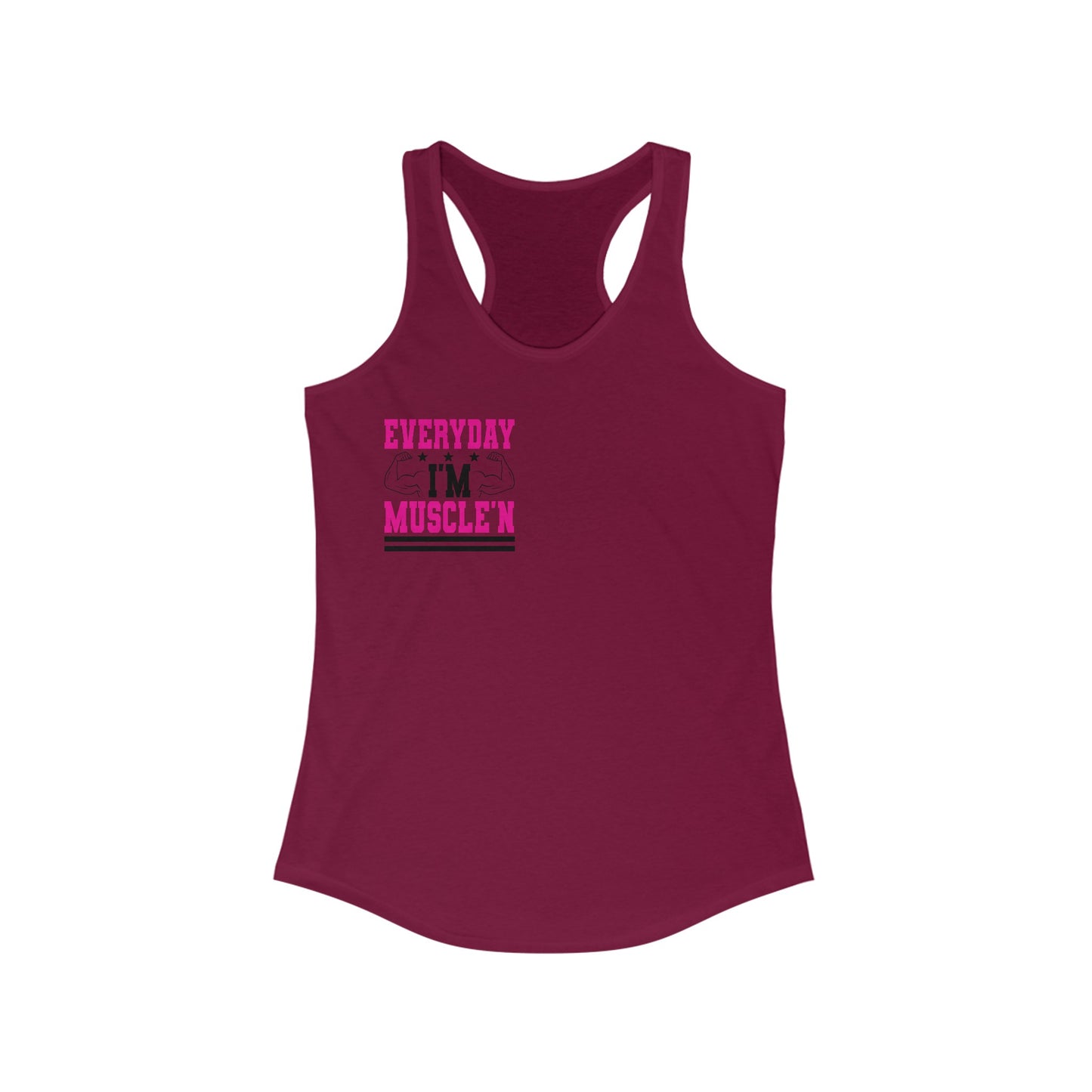 Women's muscle'n Racerback Tank