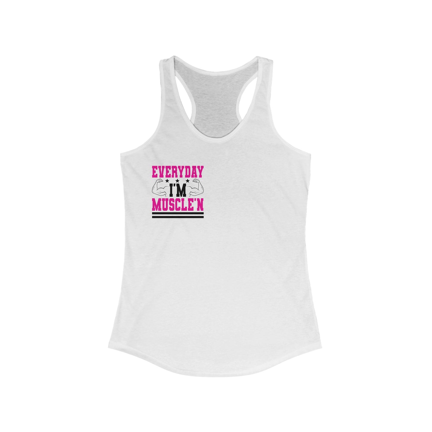Women's muscle'n Racerback Tank
