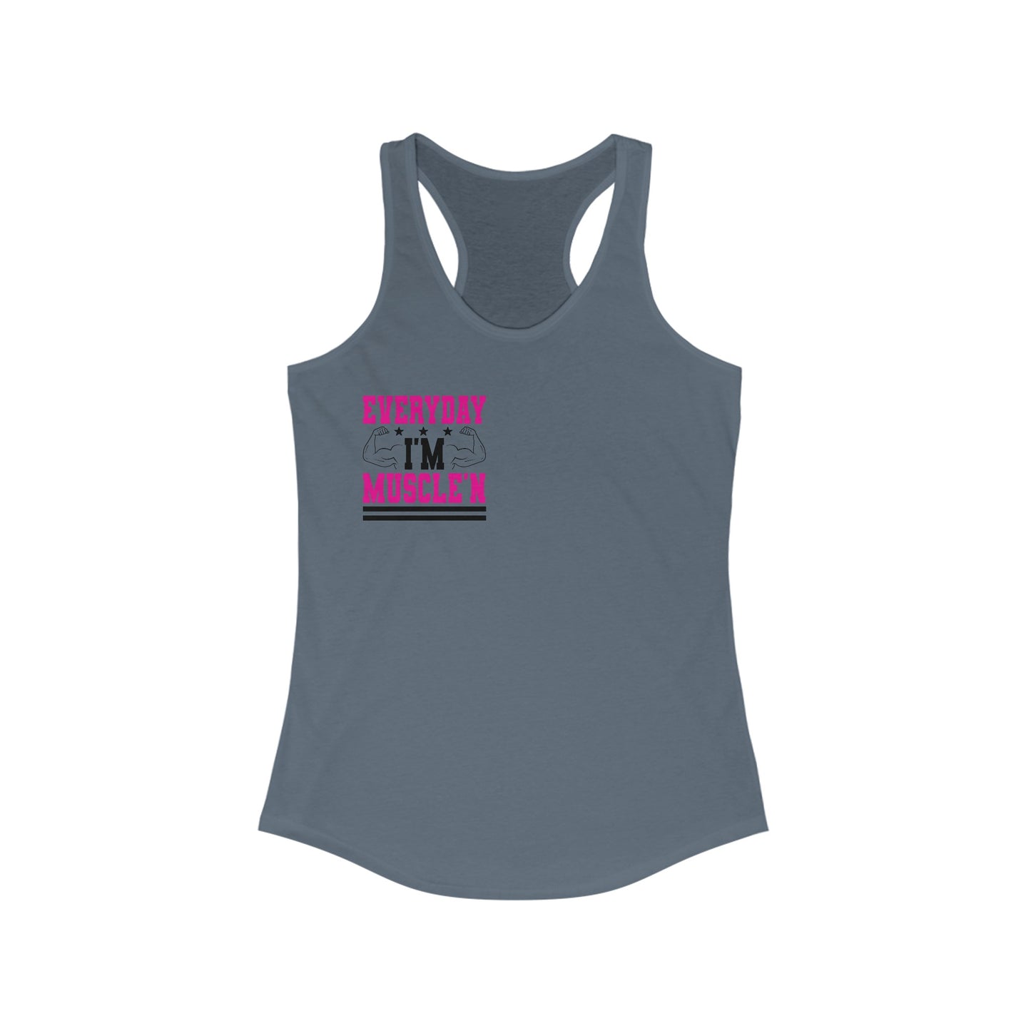 Women's muscle'n Racerback Tank