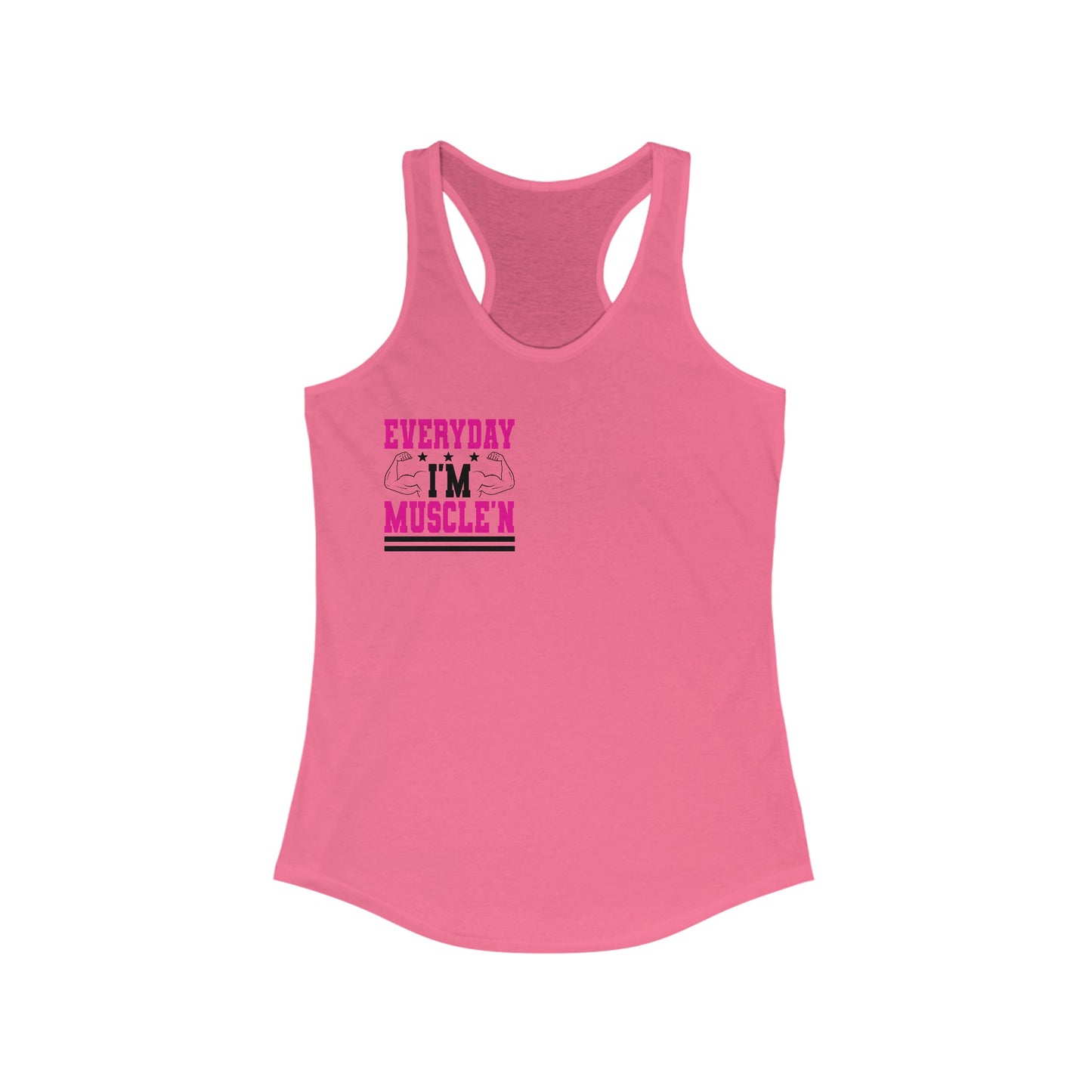 Women's muscle'n Racerback Tank