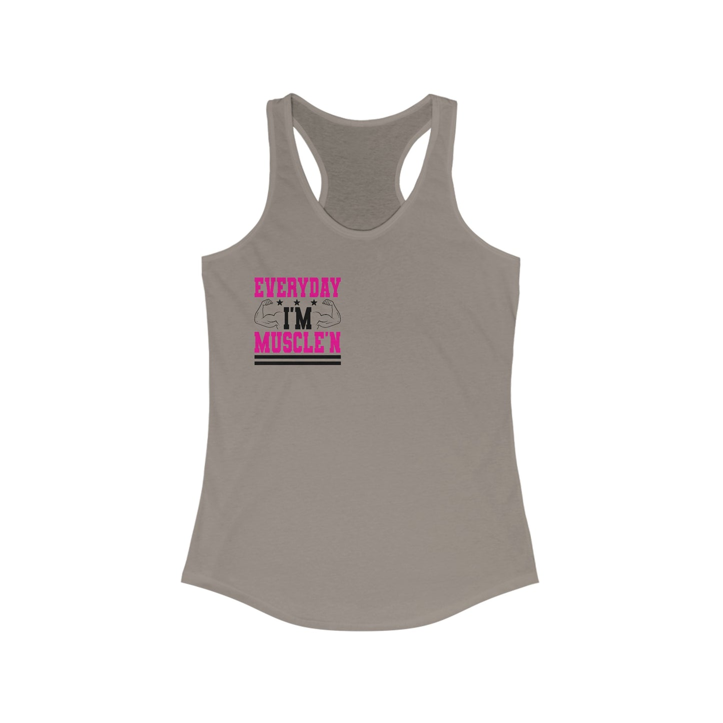 Women's muscle'n Racerback Tank