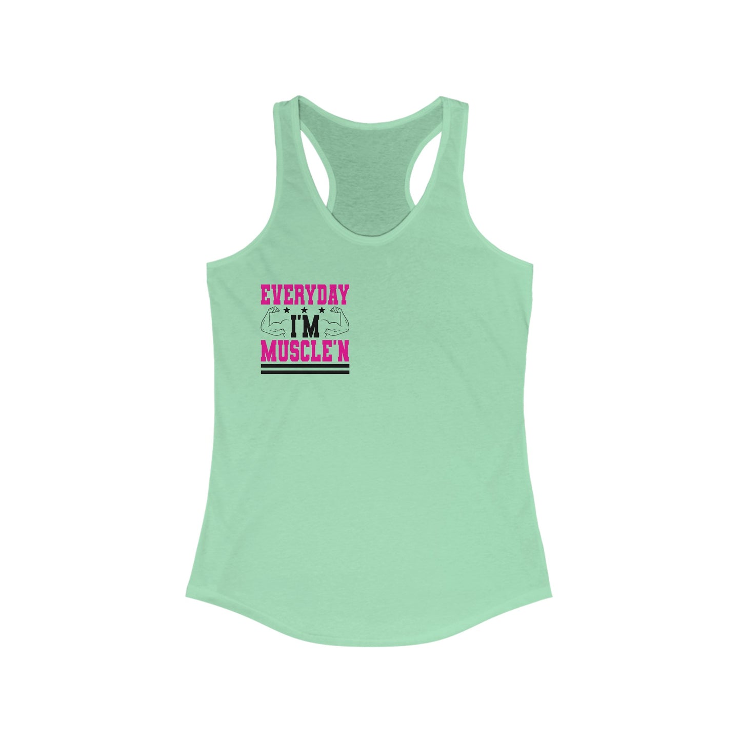 Women's muscle'n Racerback Tank