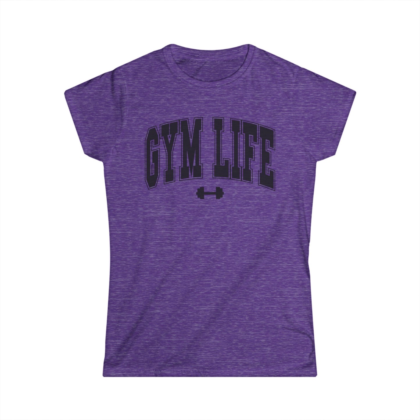 Gym Life Women's Softstyle Tee - Comfortable Fitness Shirt