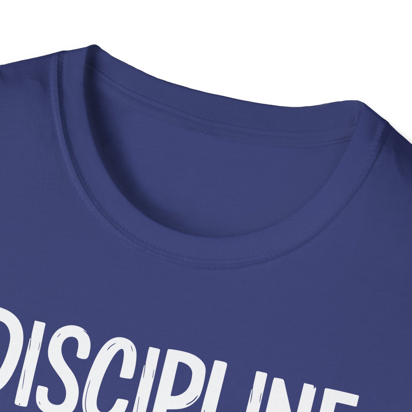 Motivational Unisex T-Shirt - Discipline Over Motivation, Inspirational Tee, Gift for Gym Lovers, Casual Wear, Everyday Fashion