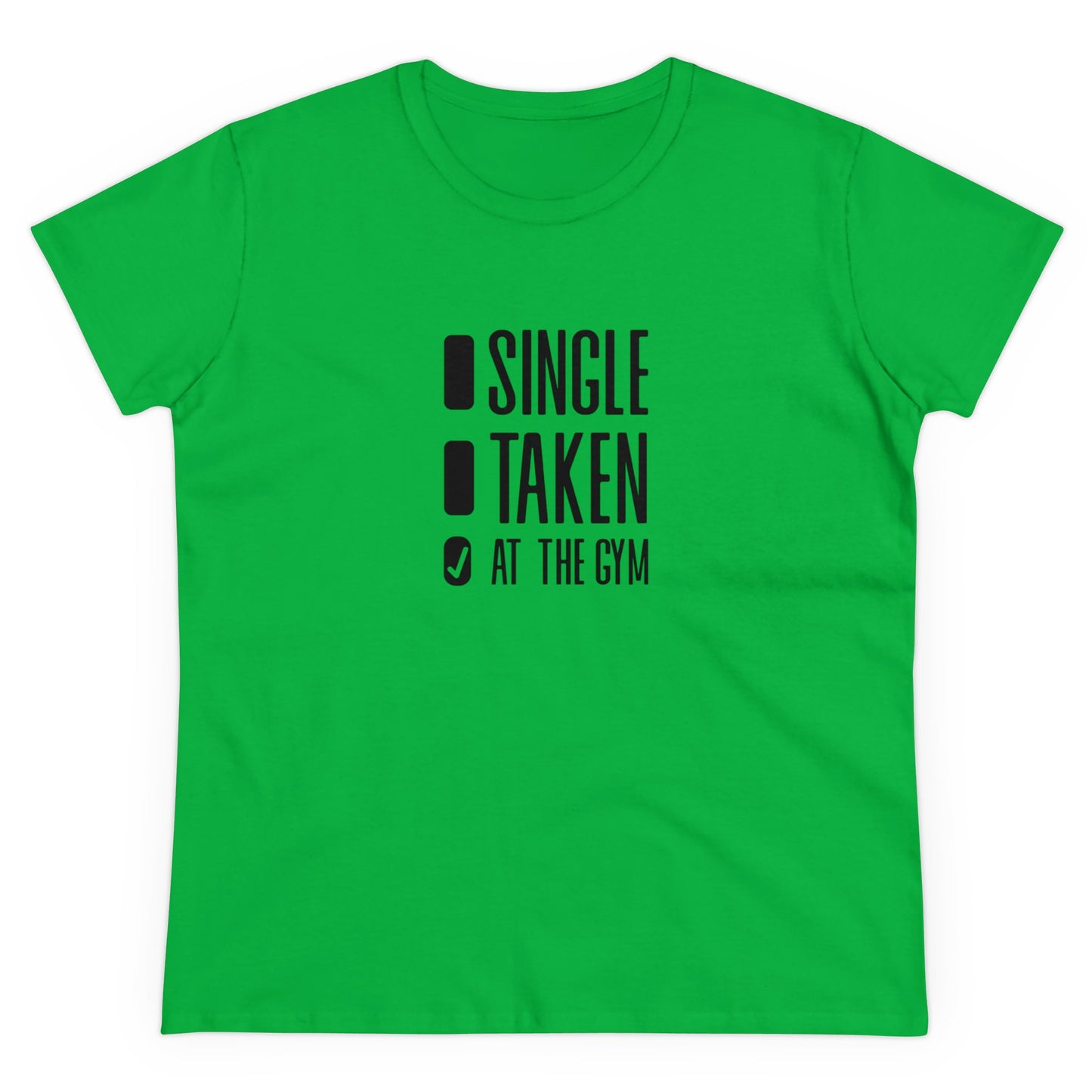 Women's at the gym Midweight Cotton Tee