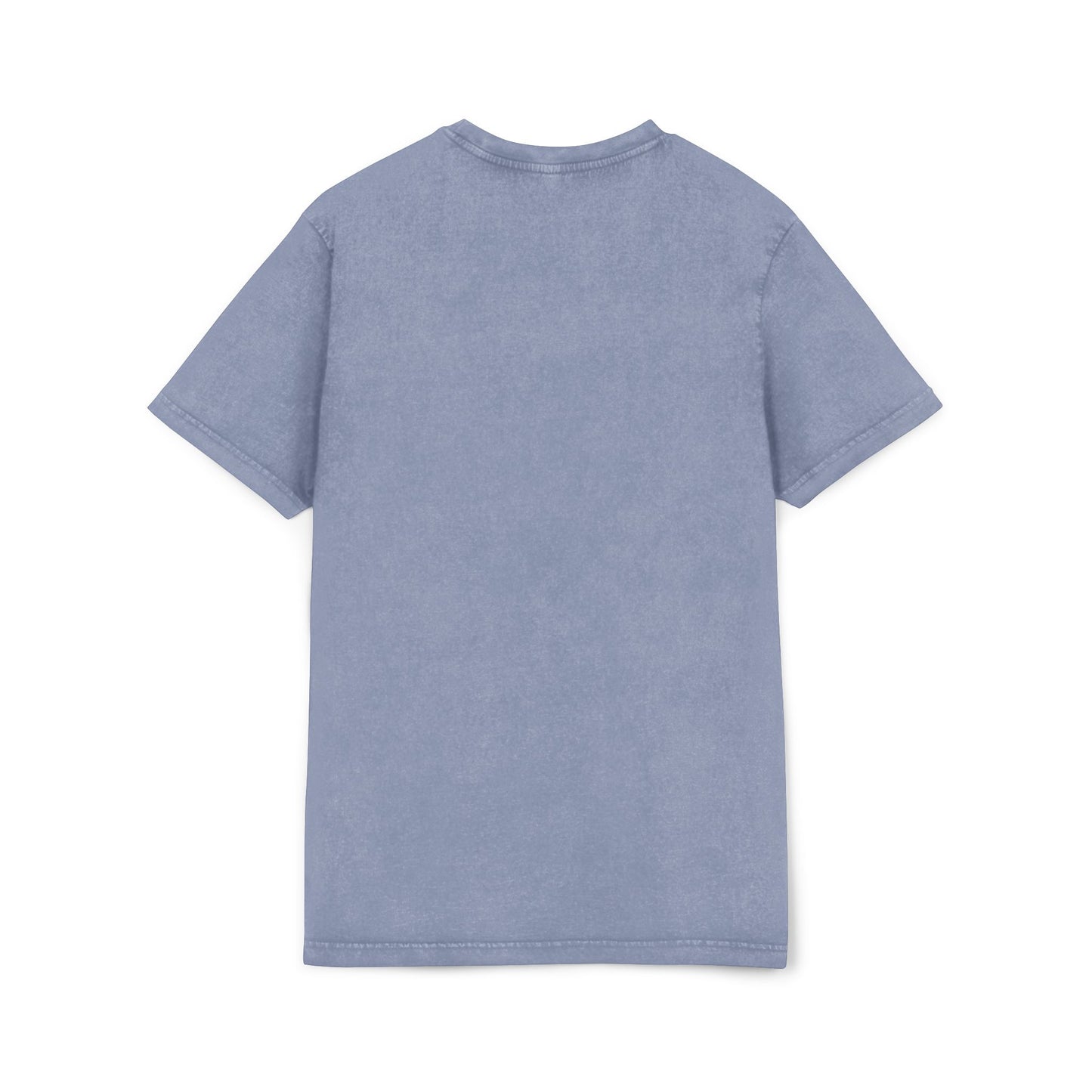 Acid Washed God Tee - Trendy Round Neck Shirt for Casual Style