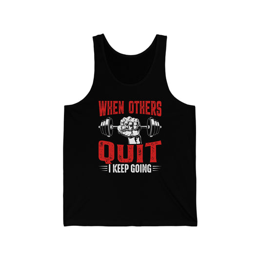 keep going Jersey Tank