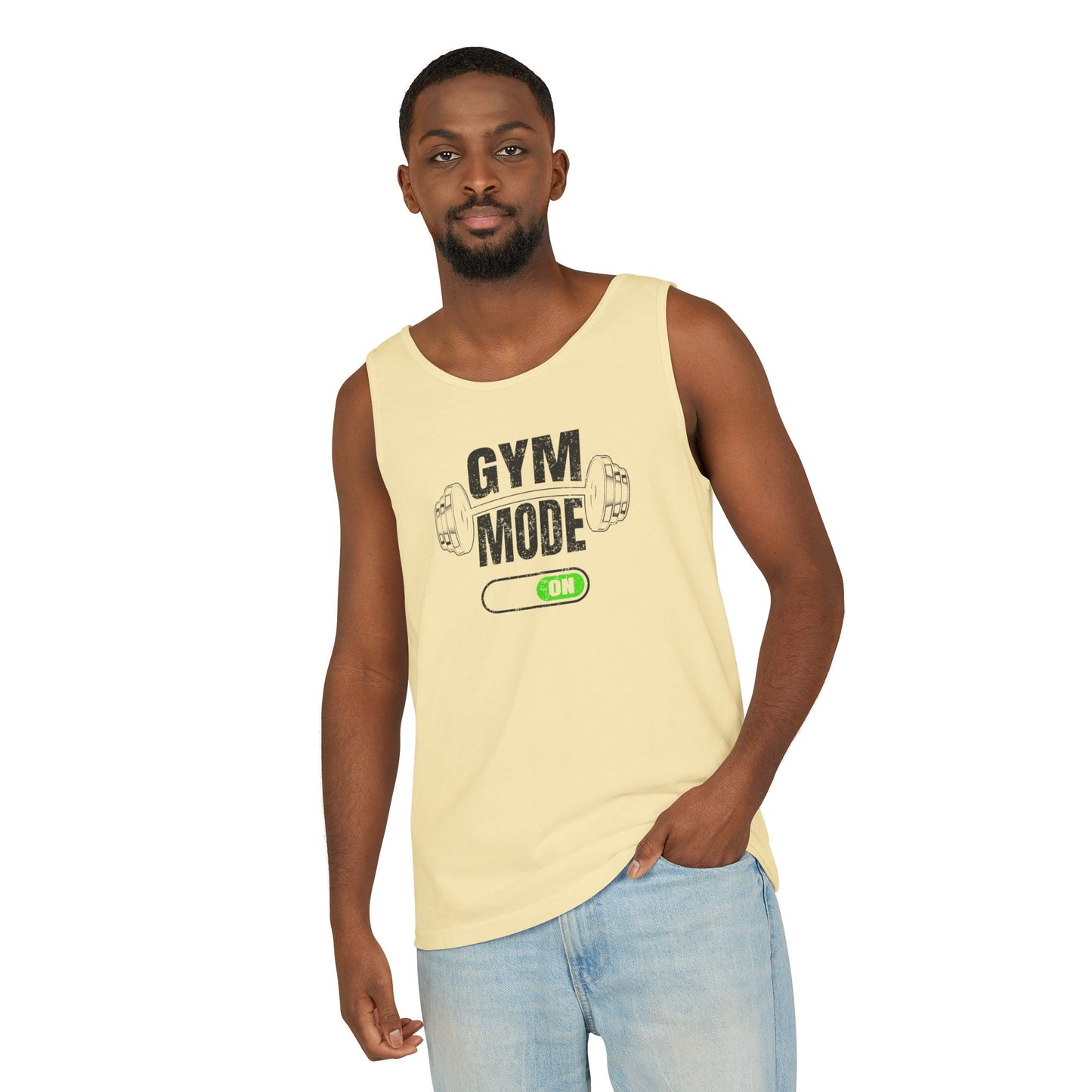 Gym Mode Unisex Tank Top | Fitness Apparel, Workout Shirt, Gymwear, Activewear, Gift for Gym Lovers, Summer Fitness