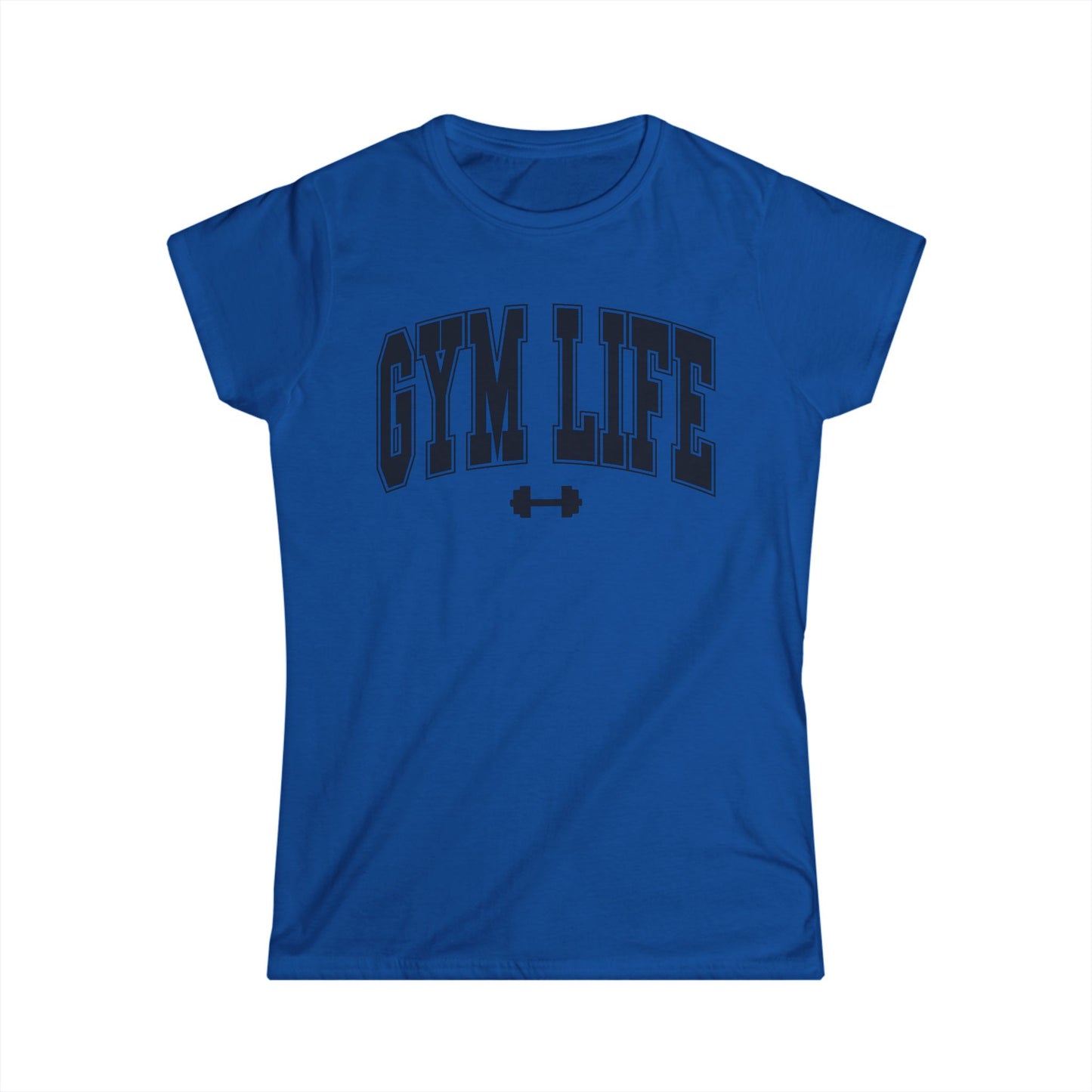 Gym Life Women's Softstyle Tee - Comfortable Fitness Shirt