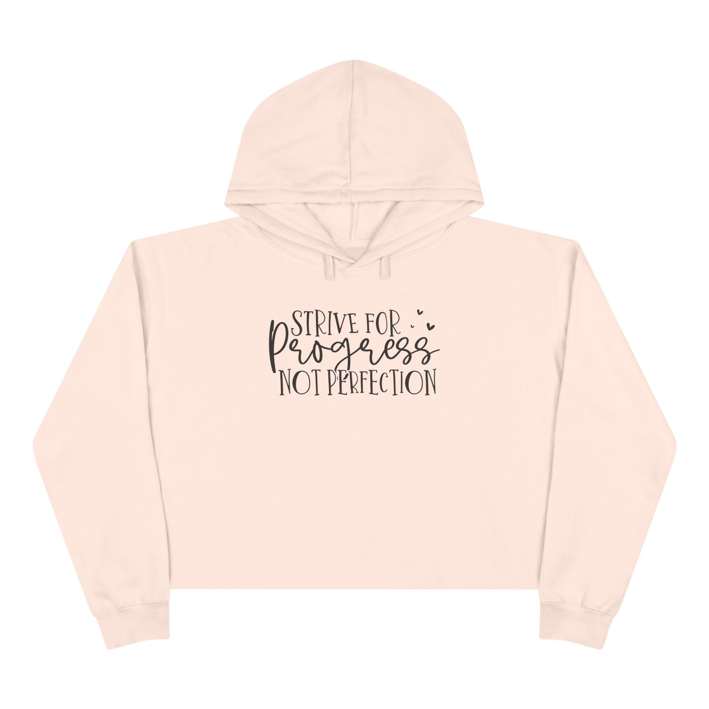 progress Crop Hoodie