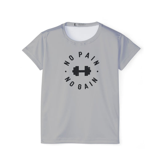 No Pain No Gain Women's Sports Jersey