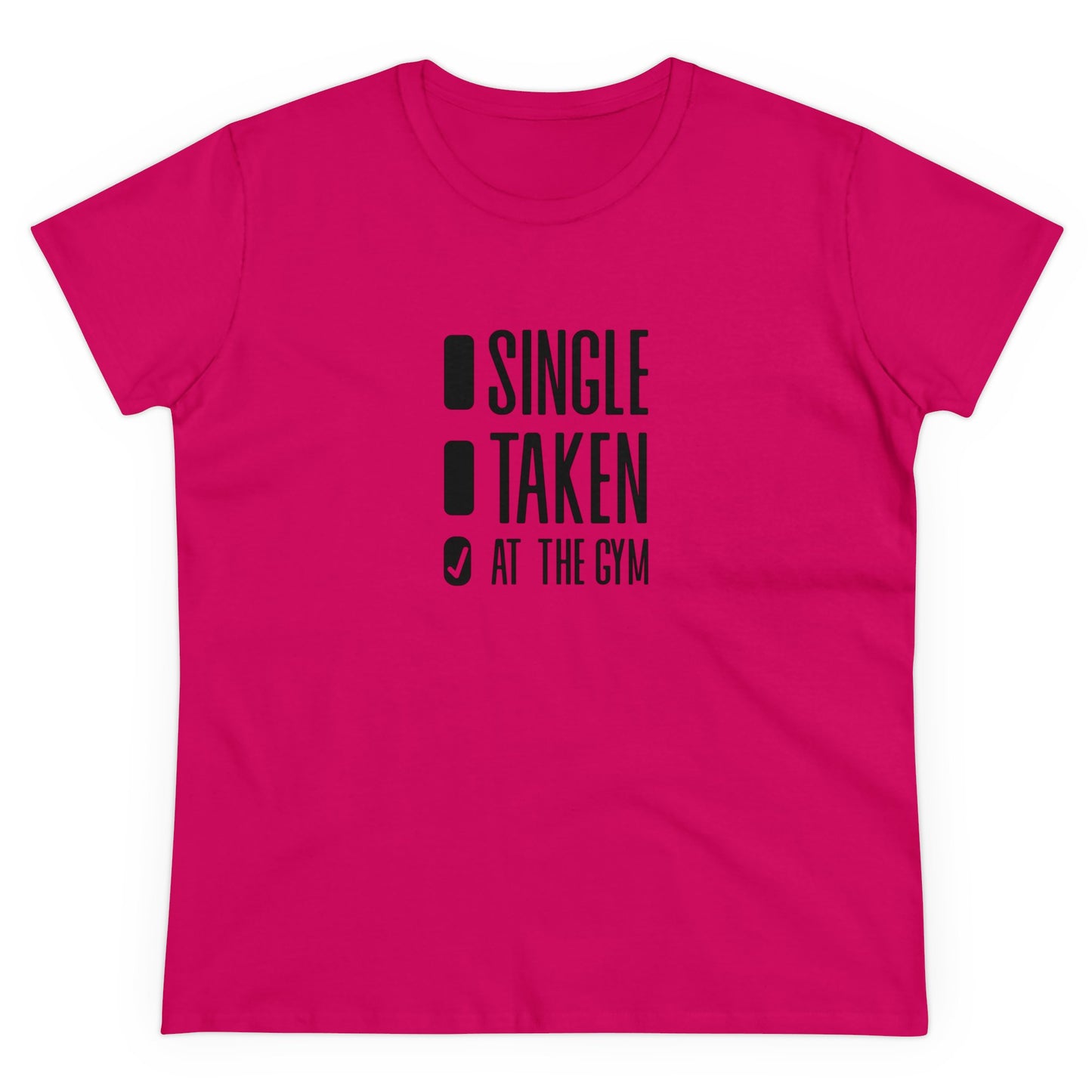 Women's at the gym Midweight Cotton Tee